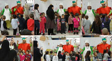 Tal Ami - Salad Party to Kids in Jaffa, held in Arab language