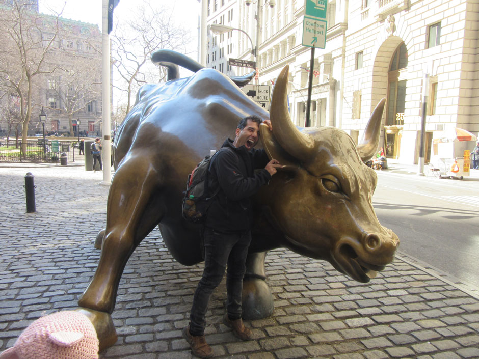 Tal Ami - Biting Wall Street Bull