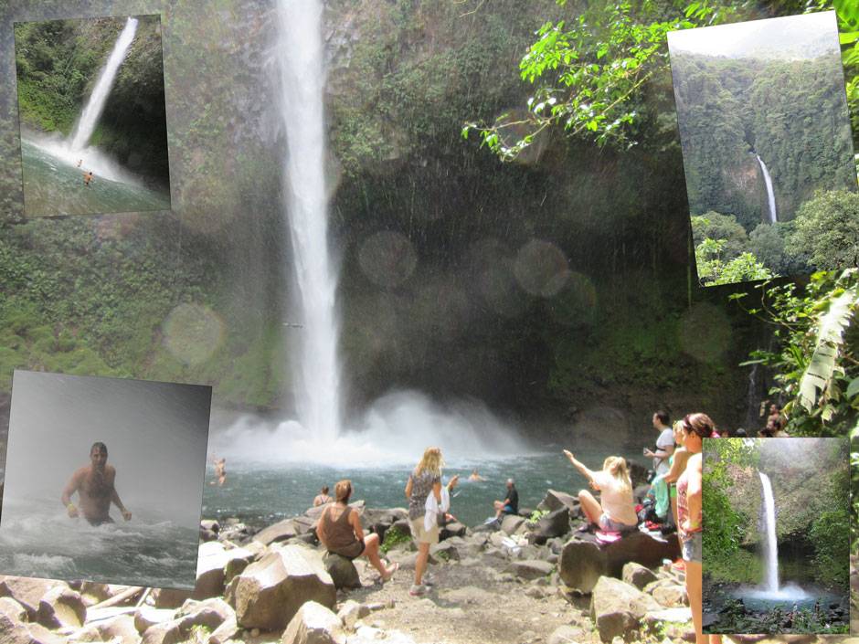 Tal Ami - La Fortuna Waterfall near Alajuela, Costa Rica