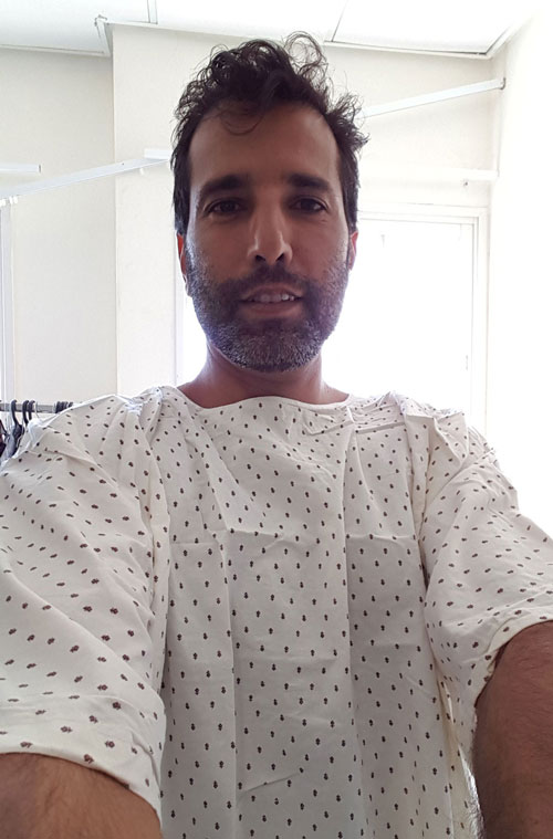 Tal Ami - Acting as a patient on "Metim LeRega" TV series