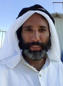 Tal Ami - Acting as a Bedouin person at the comic TV series "Miller Junction"