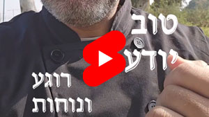 כל שף טוב יודע - רוגע ונוחות | טל עמי