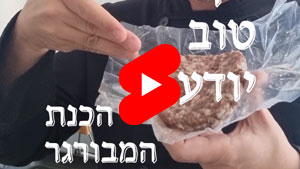 כל שף טוב יודע - הכנת המבורגר | טל עמי