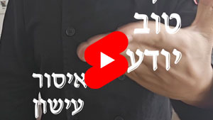 כל שף טוב יודע - איסור עישון | טל עמי
