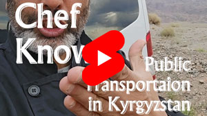 Every Good Chef Knows - Public Transportaion in Kyrgyzstan - English | Tal Ami