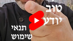 כל שף טוב יודע - תנאי שימוש | טל עמי