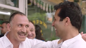 Priget,
			Falafel & Anavim commercial. Role: Customer | Tal Ami